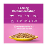 Whiskas 1+ Adult Wet Cat Food Poultry Feasts in Jelly   80 x 85g GOODS M&S   