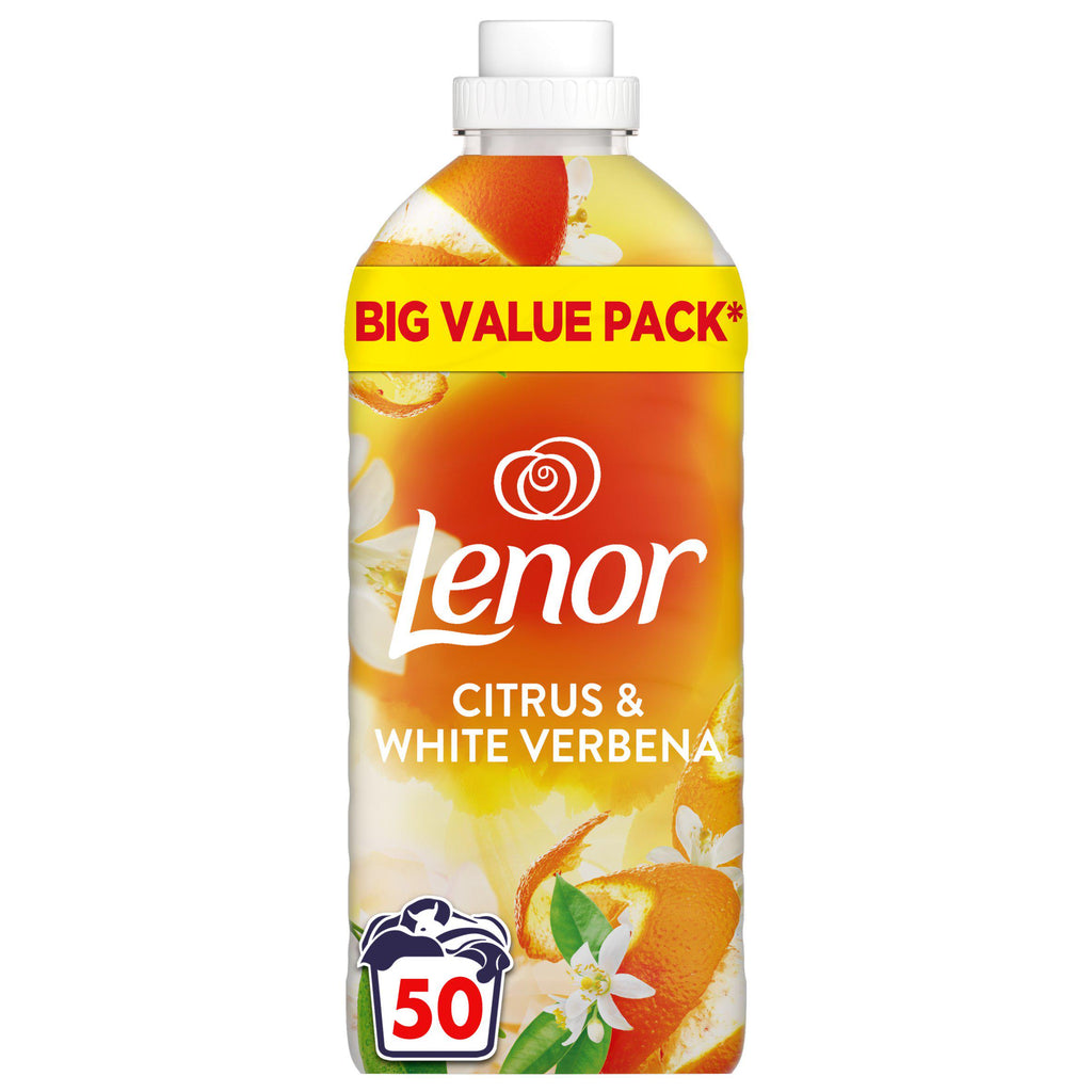 Lenor Citrus & White Verbena Fabric Conditioner 50 Washes