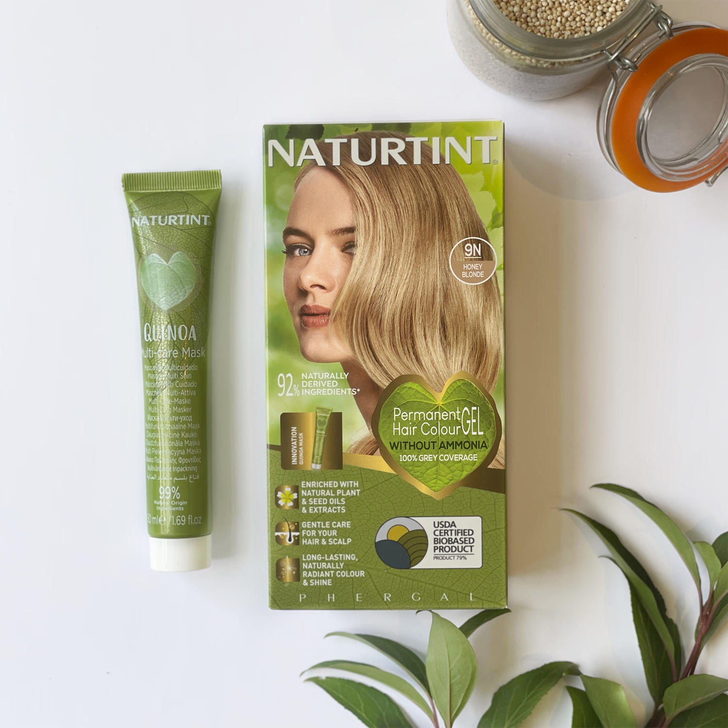 Naturtint permanent hair colour 9N Honey Blonde, UK version