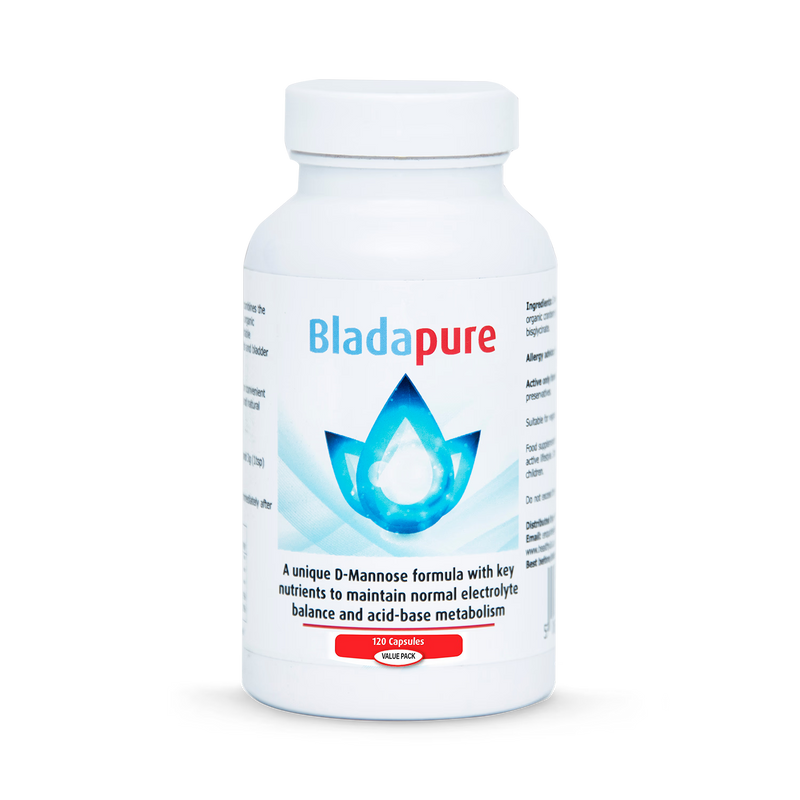 Bladapure D-Mannose capsules 120 count - British product