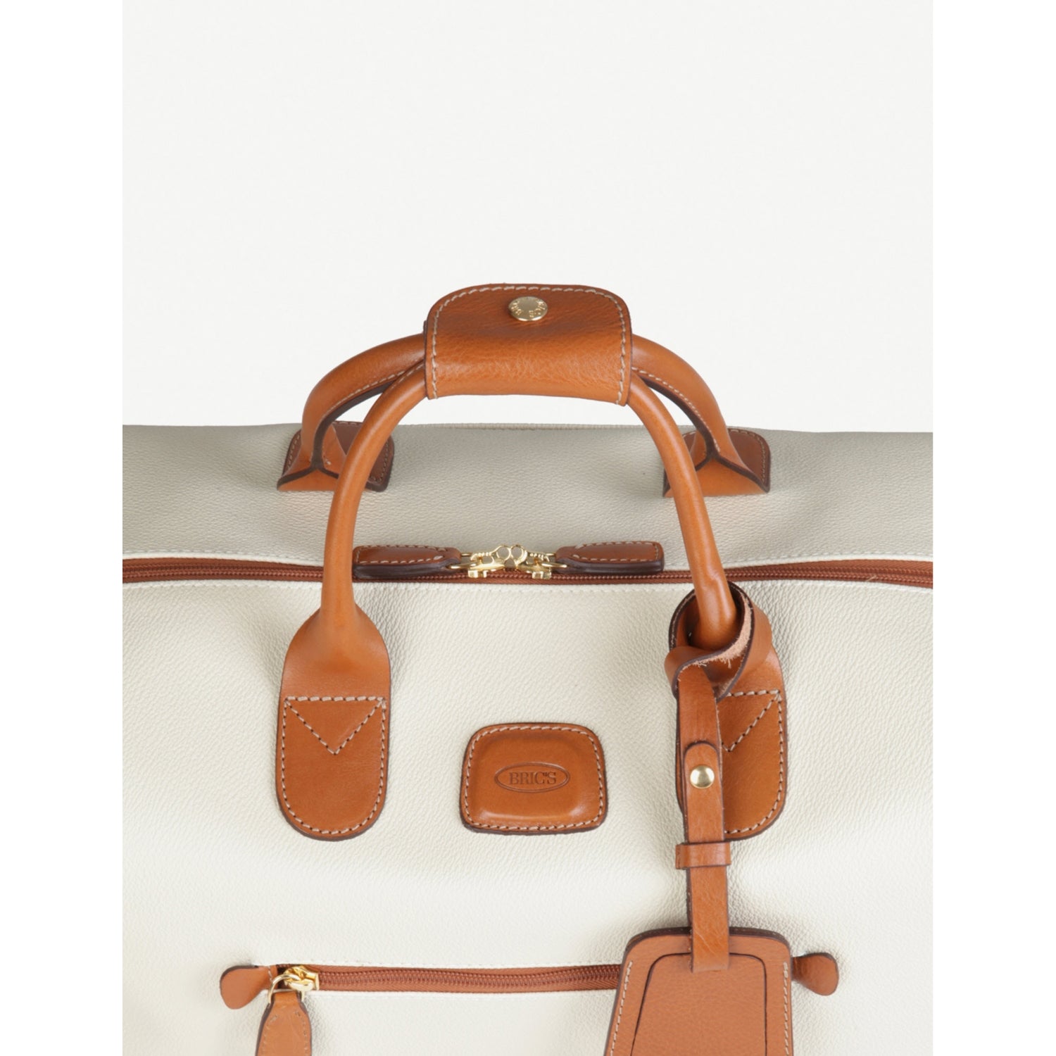 Bric's Firenze small woven holdall in embossed PVC - British product