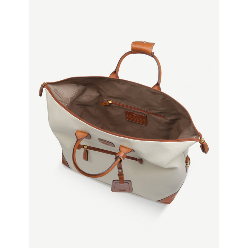 Bric's Firenze small woven holdall in embossed PVC - British product