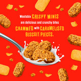 Weetabix Crispy Minis Caramelised breakfast cereal 500g (British brand)