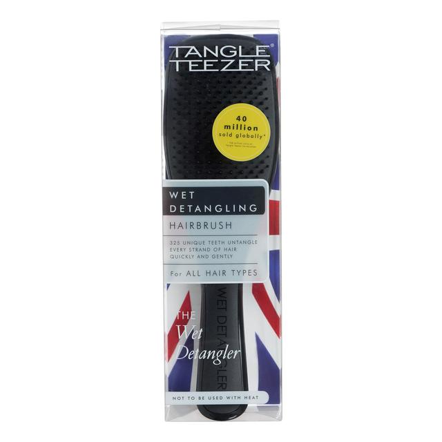 Tangle Teezer The Wet Detangler Hairbrush Liquorice Black GOODS M&S   