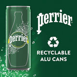 Perrier Sparkling Natural Mineral Water Fridgepack Cans   10 x 250ml GOODS M&S   