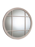 Gallery Home Natural Chitton Clay Round Mirror 100cm x 100cm, UK version