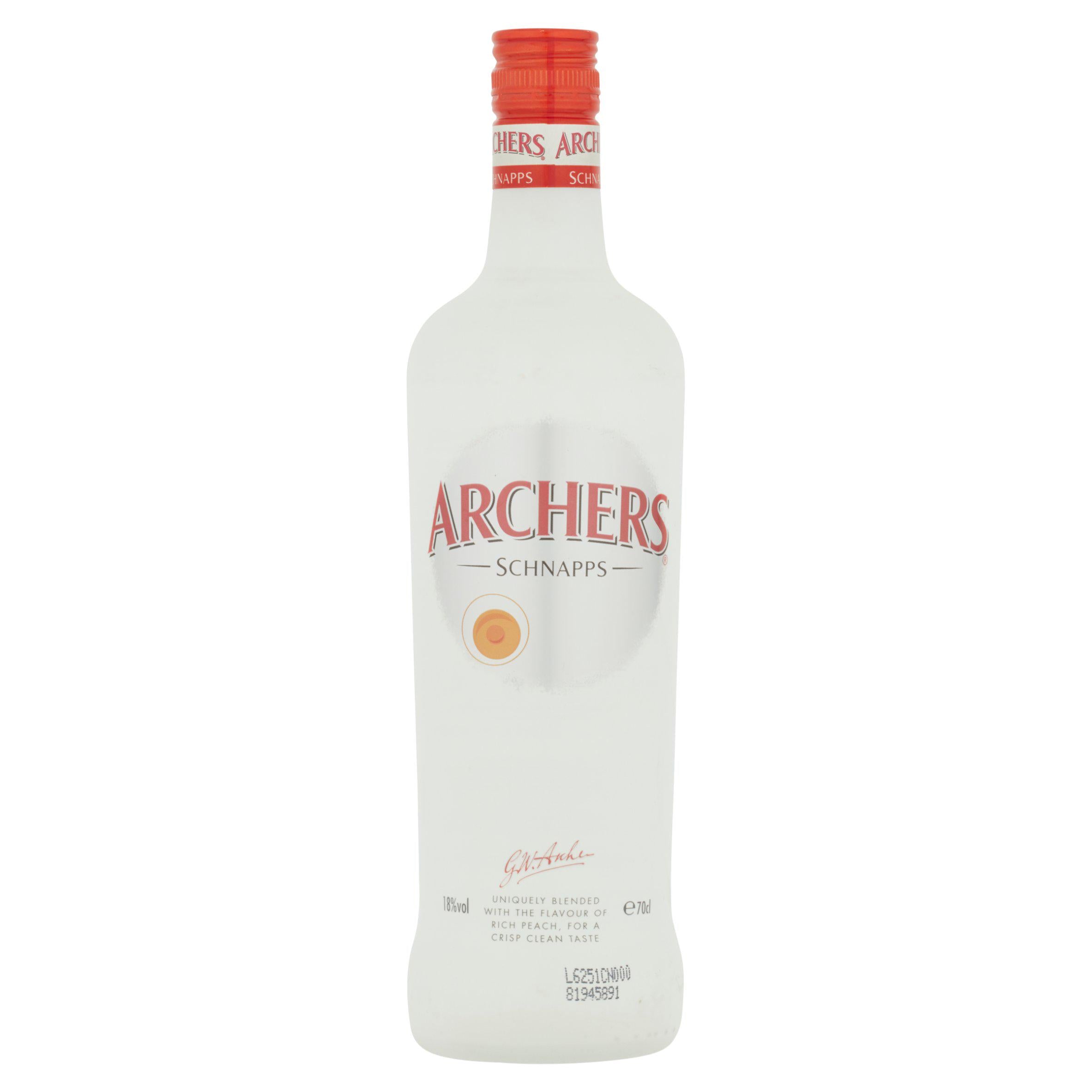 Archers Peach Schnapps 70cl All spirits & liqueurs Sainsburys   