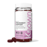 Known Nutrition pregnancy support gummies raspberry vegan, UK version