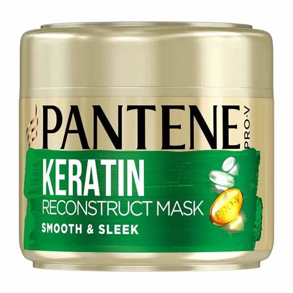 Pantene Smooth & Sleek Hair Mask, Dull And Frizzy Hair 300ml GOODS Superdrug   