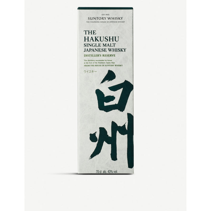 Suntory Hakushu Distiller's Reserve single malt whisky 700ml - British product