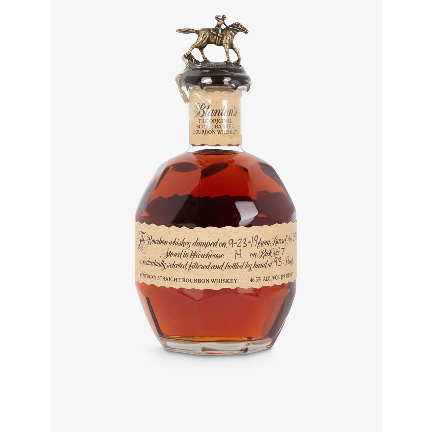 Blanton's single barrel bourbon whiskey 700ml (British brand)