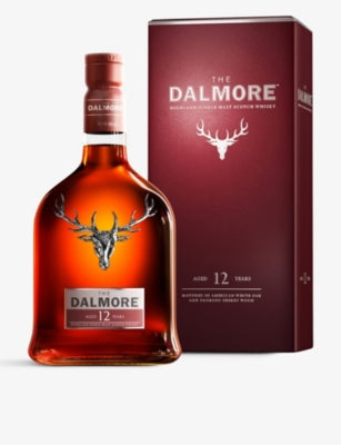 Single malt Scotch whisky 12 year old 700ml, imported from the UK