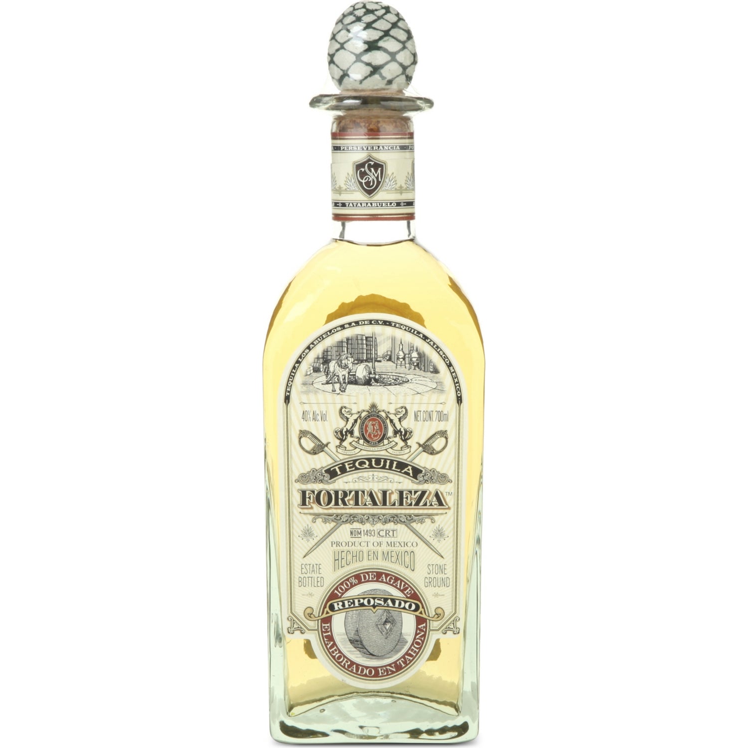 Fortaleza Reposado tequila 700ml, UK version