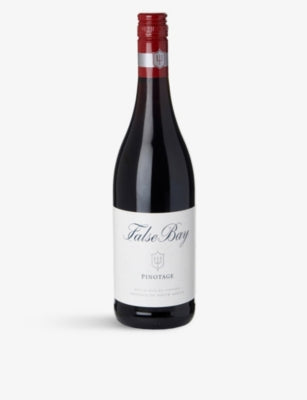 False Bay Pinotage red wine 750ml bottle (British brand)