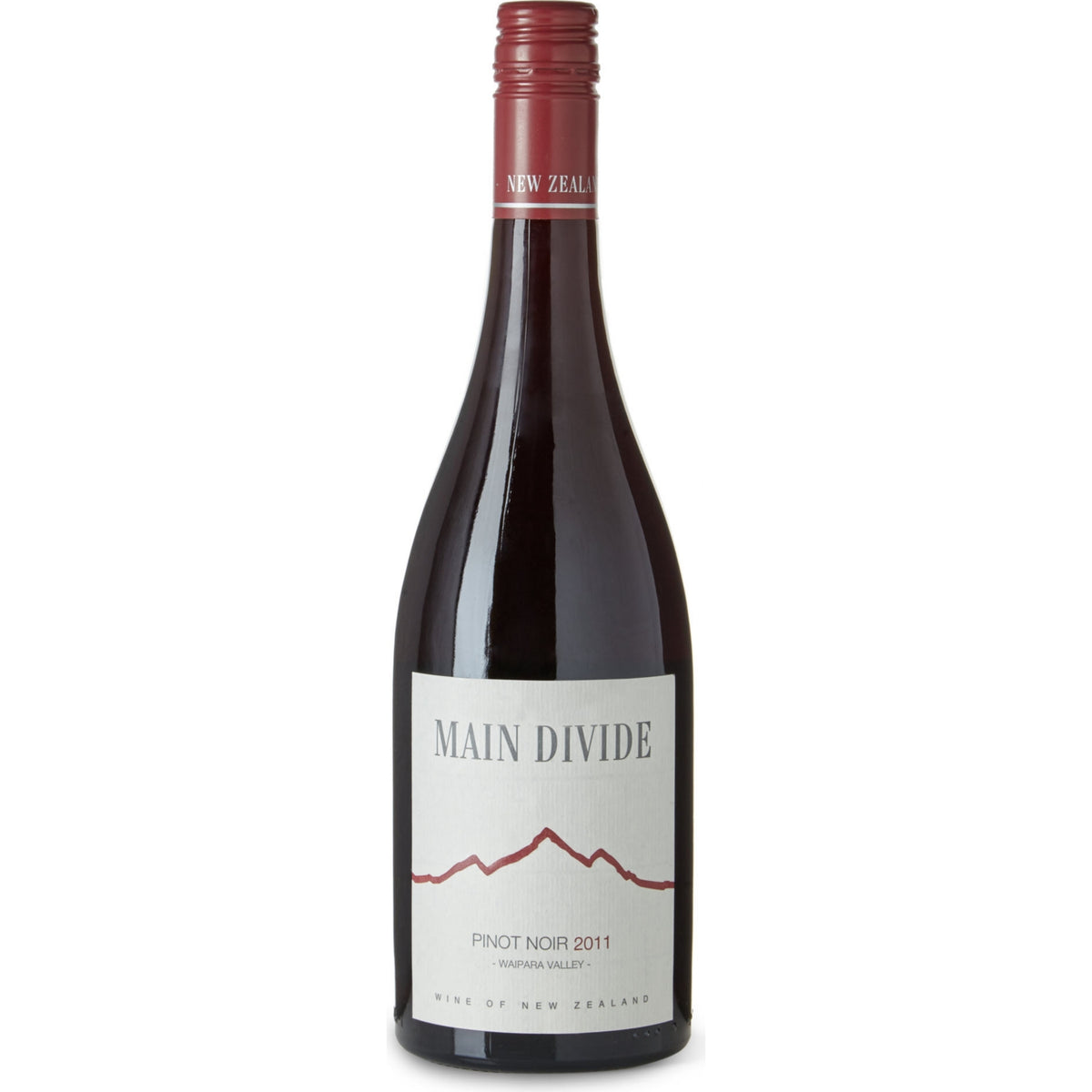 Main Divide pinot noir 750ml from New Zealand (British brand)