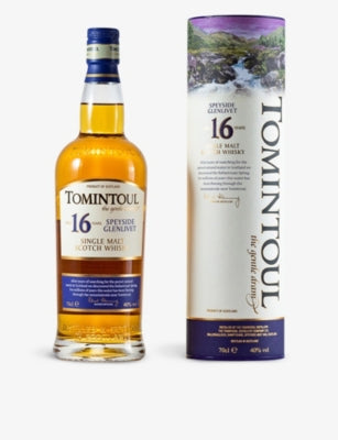 selfridges Tomintoul 16-Year-Old Single Malt Scotch Whisky 700ml- Buy online at McGrocer