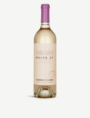 Changyu Moser XV white cabernet wine 750ml, UK version