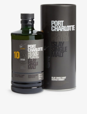 Port Charlotte Islay single malt Scotch whisky 700ml, imported from the UK