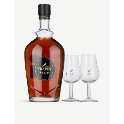 selfridges Frapin VSOP Cognac Gift Set 700ml- Buy online at McGrocer