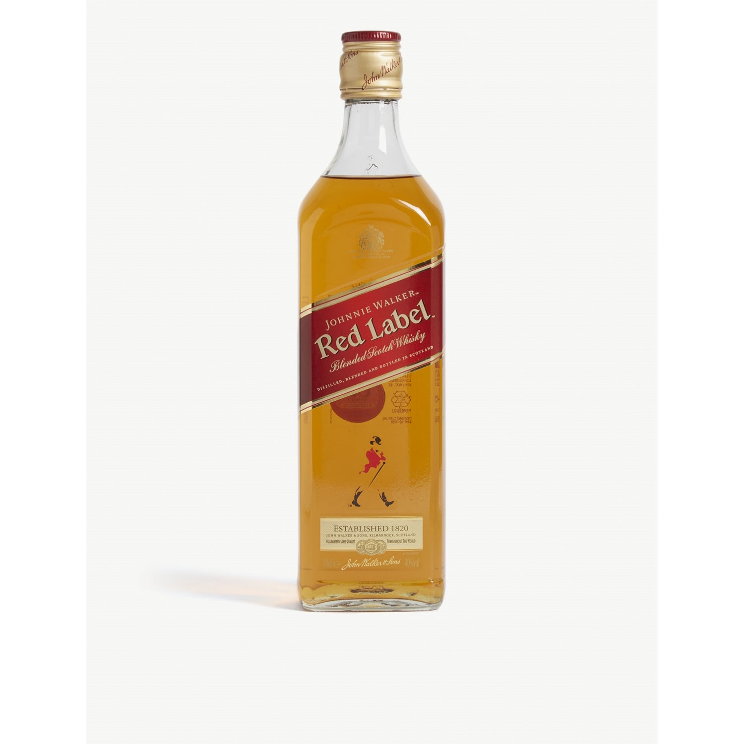Johnnie Walker Red Label blended Scotch whisky 700ml, UK version