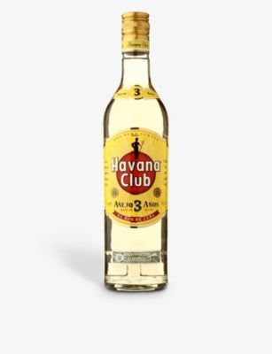 Havana Club 3yo rum 700ml, Cuban spirit - British product