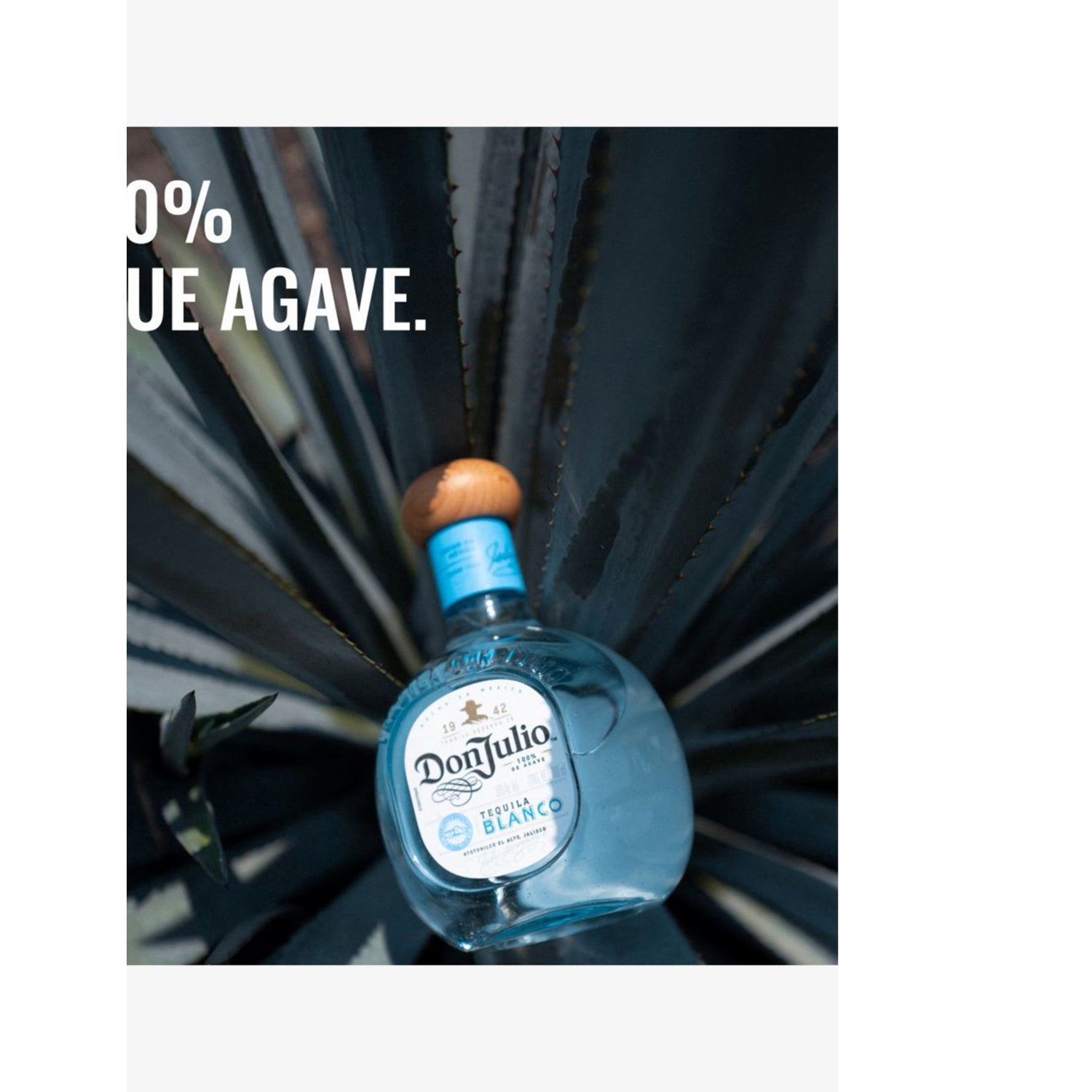 Don Julio Blanco tequila 700ml bottle - British product