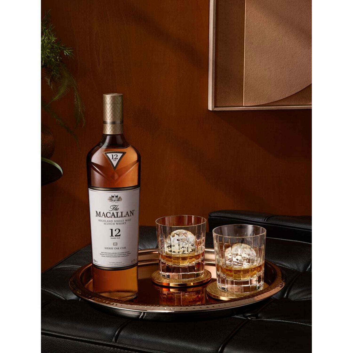 Macallan 12 year old single malt sherry cask whisky 700ml (British brand)