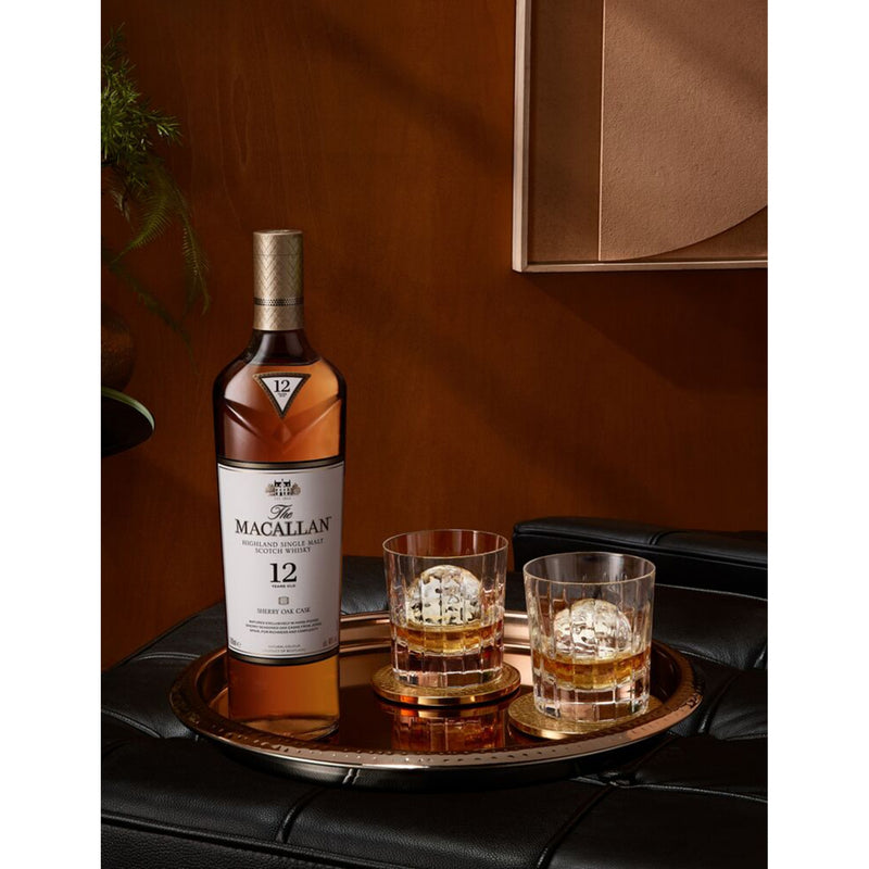 Macallan 12 year old single malt sherry cask whisky 700ml (British brand)
