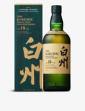 Suntory Hakushu 18-year-old single malt whisky 700ml, UK version
