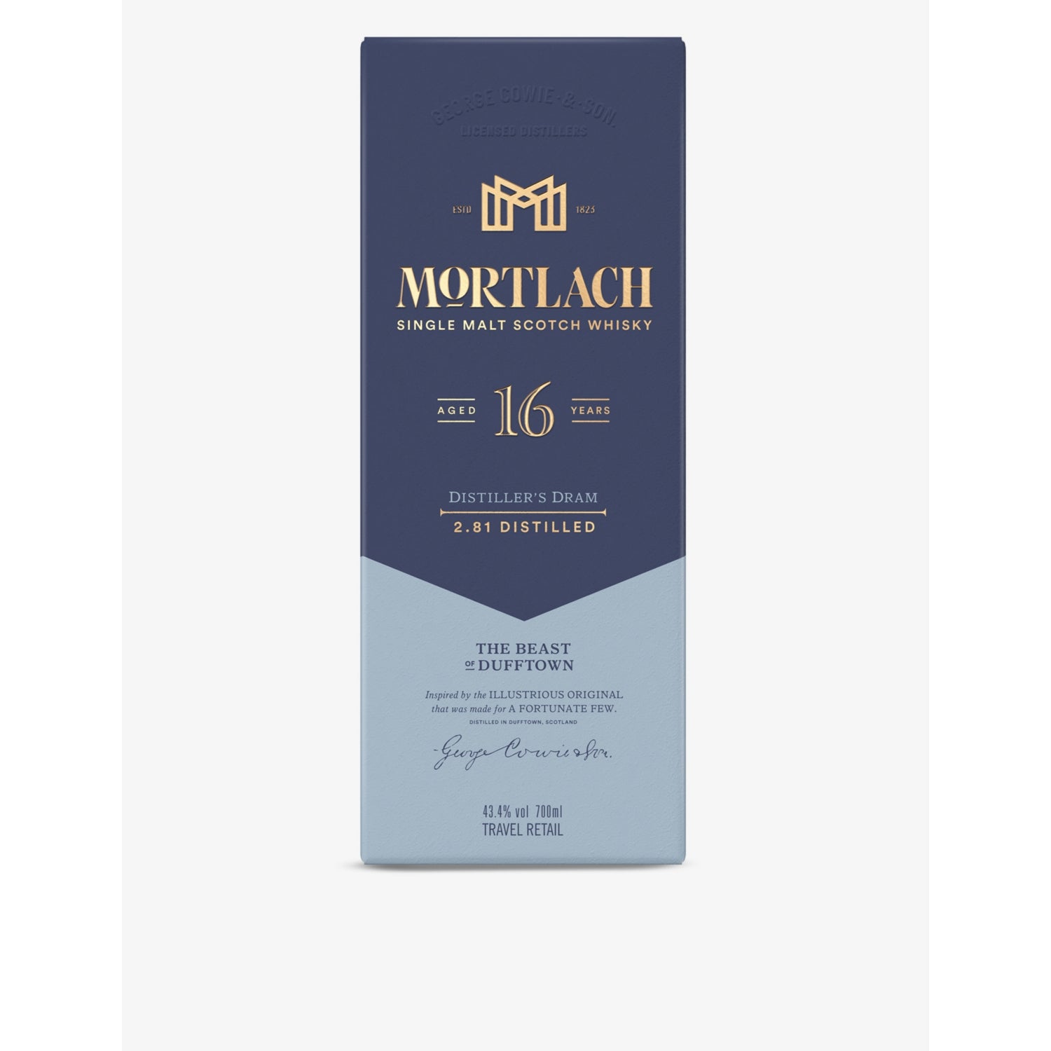 Mortlach single malt Scotch whisky 16-year-old 700ml, UK version