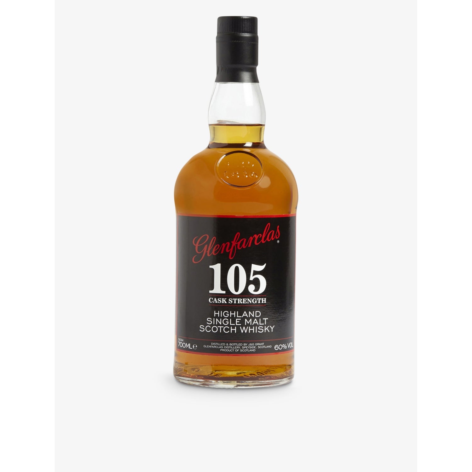 Glenfarclas 105 Cask Strength single malt whisky 700ml - British product