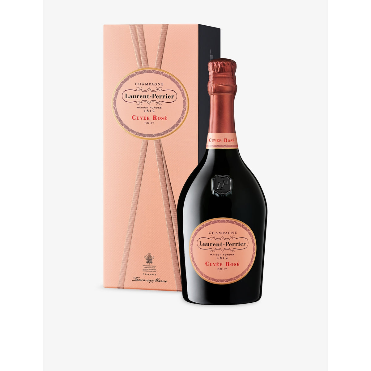Laurent-Perrier champagne Cuvée Rosé 750ml, imported from the UK