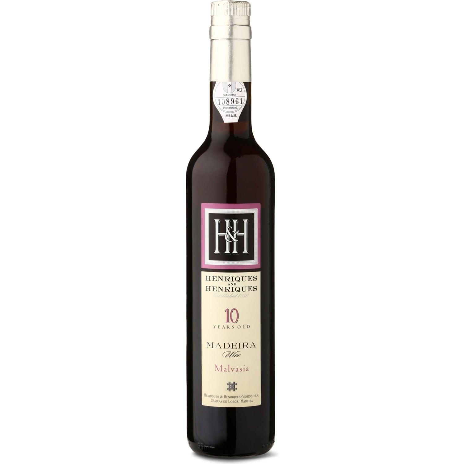 Henriques & Henriques Malmsey Madeira wine 500ml - British product