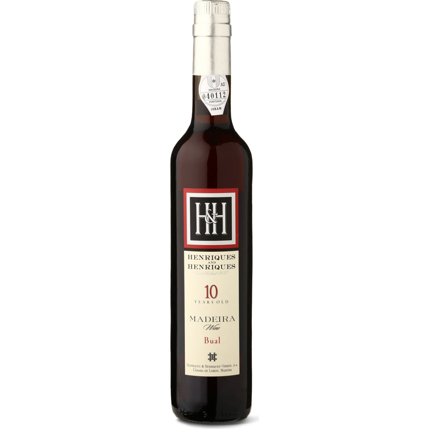 Henriques & Henriques Madeira wine Bual 10-Year 500ml, imported from the UK