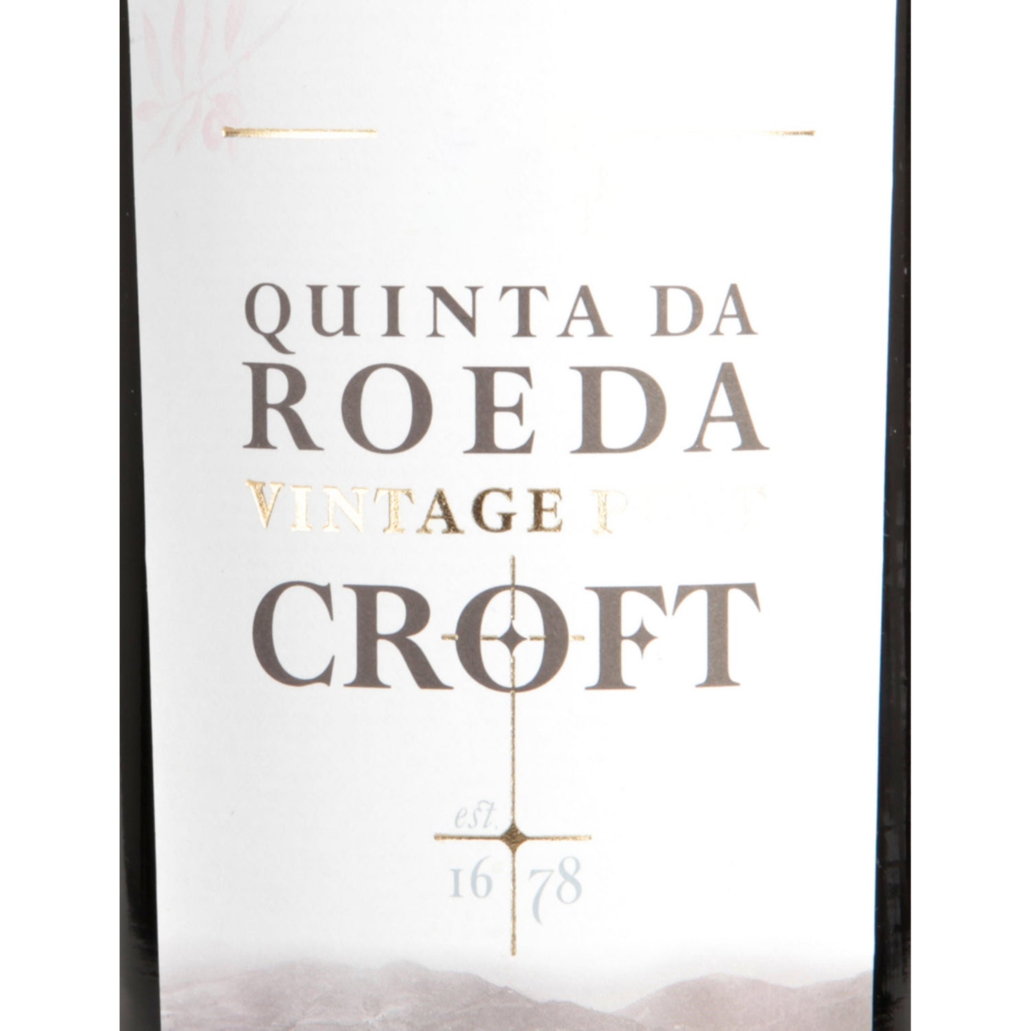 Croft Roeda vintage port 750ml bottle from Portugal, UK version