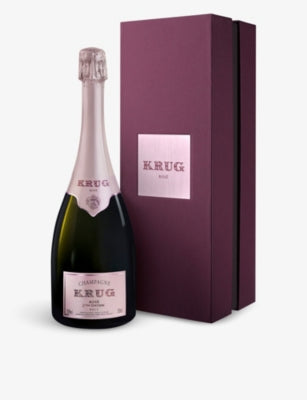 Krug Rosé champagne 750ml bottle, imported from the UK