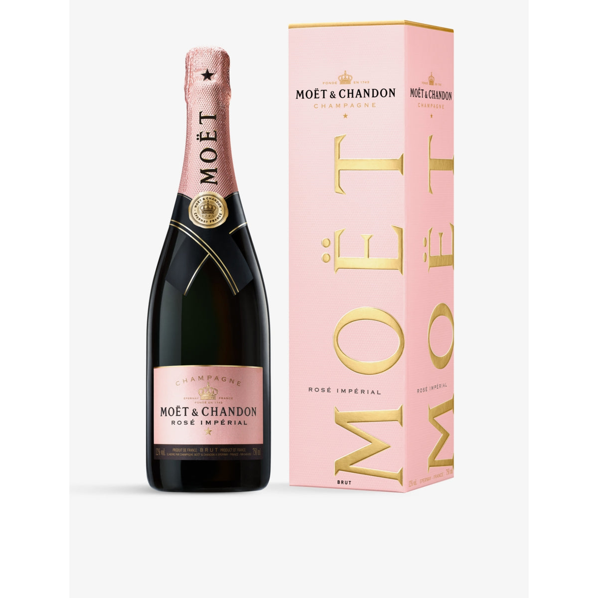 Moët & Chandon Impérial Rosé Champagne 750ml, UK version