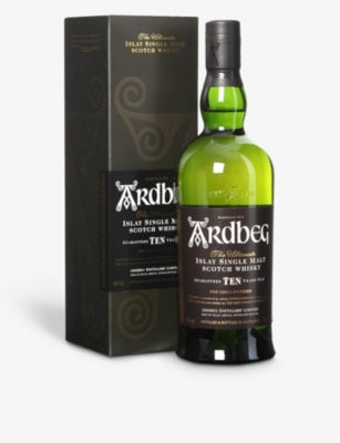 Ardbeg single malt Scotch whisky 10-year-old 700ml (British brand)
