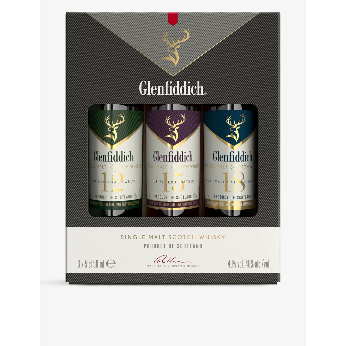 Glenfiddich Mini pack 3 x 50ml