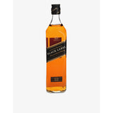 Johnnie Walker Black Label whisky 700ml (British brand)