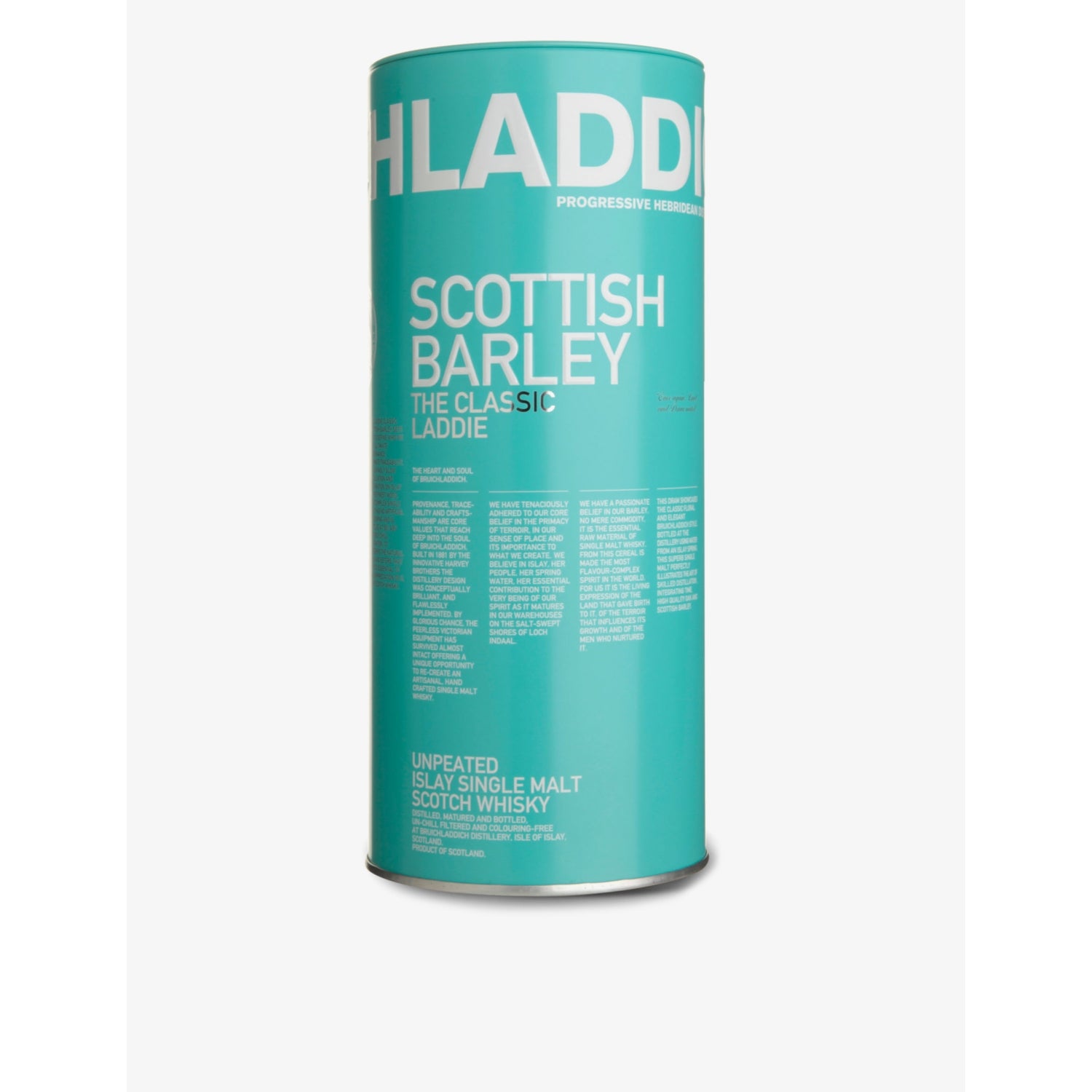 Bruichladdich Scottish Barley single malt whisky 700ml (British brand)