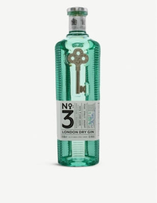 London Dry Gin in a 700ml bottle, imported from the UK