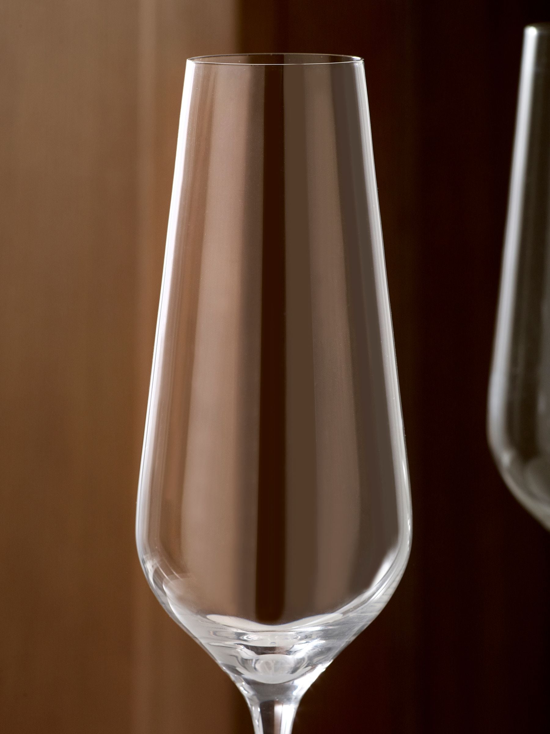 Belgravia crystal flute glasses set of 4, imported from the UK
