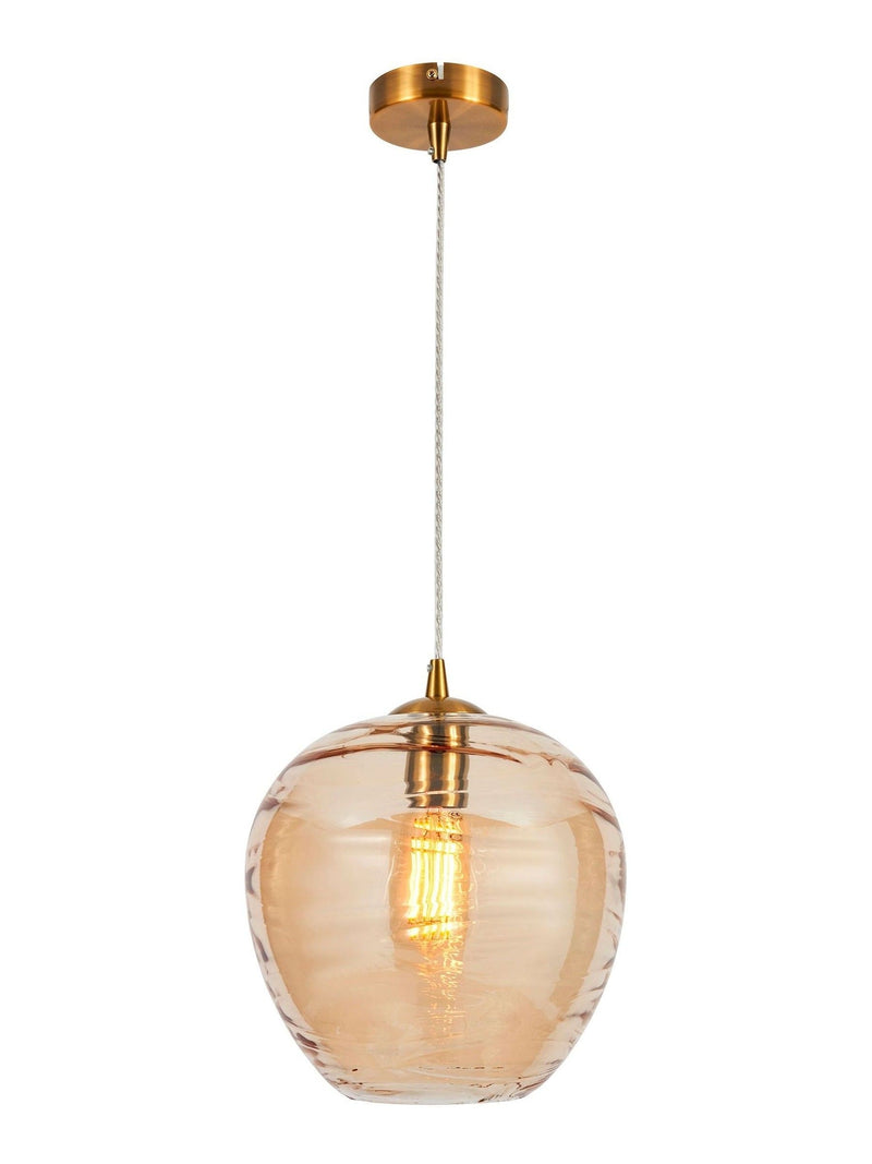 BHS Brass Sarno 1-light pendant light (British brand)