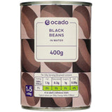 Ocado Black Beans in Water   400g GOODS M&S   