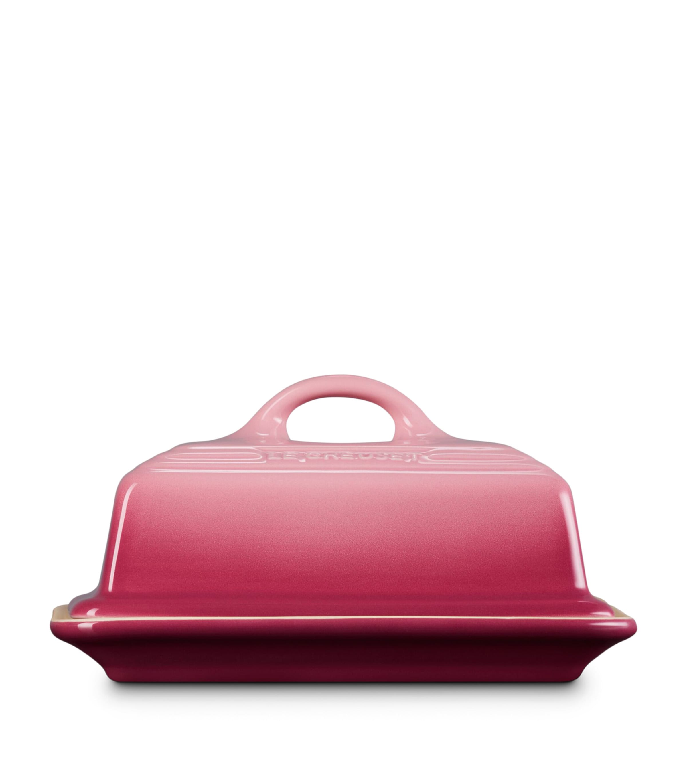Plat à beurre en grès Le Creuset 17 cm, importé du Royaume-Uni