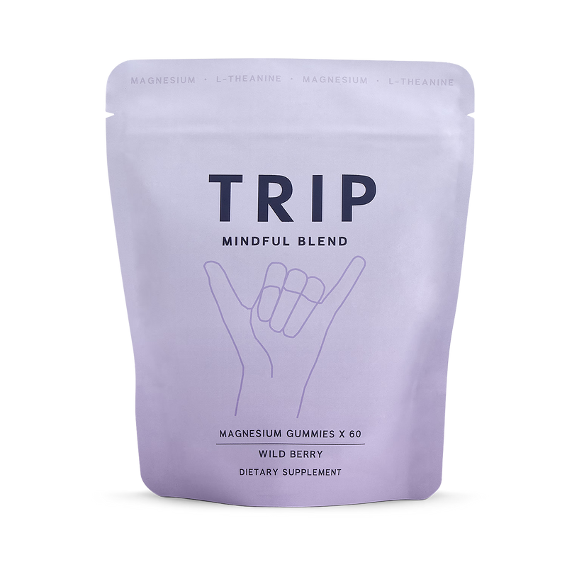 Trip magnesium gummies wild berry 60 gummies - British product