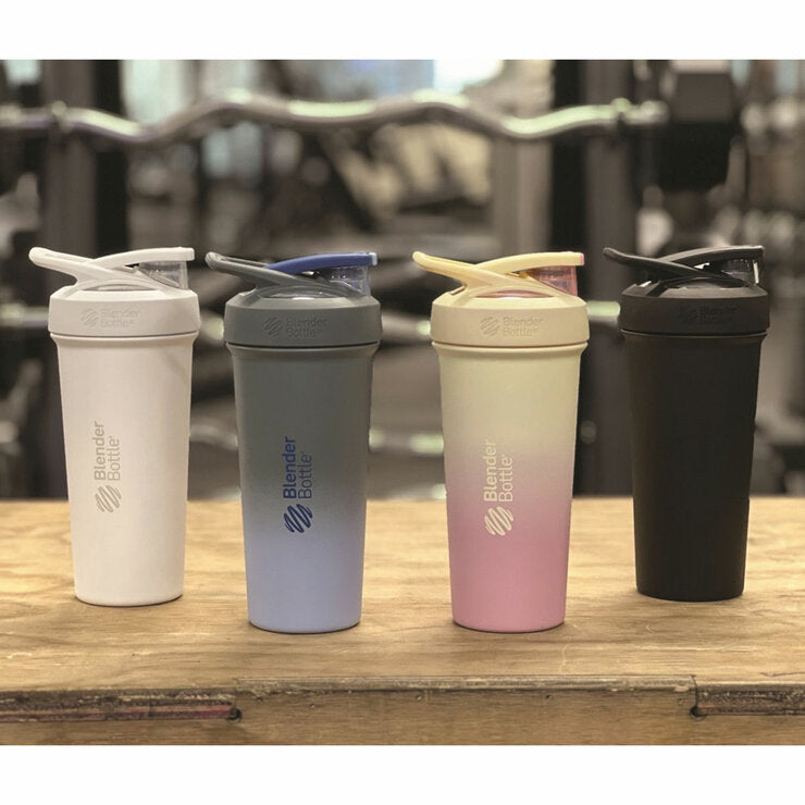 BlenderBottle Strada stainless steel shaker bottle 740ml - British product
