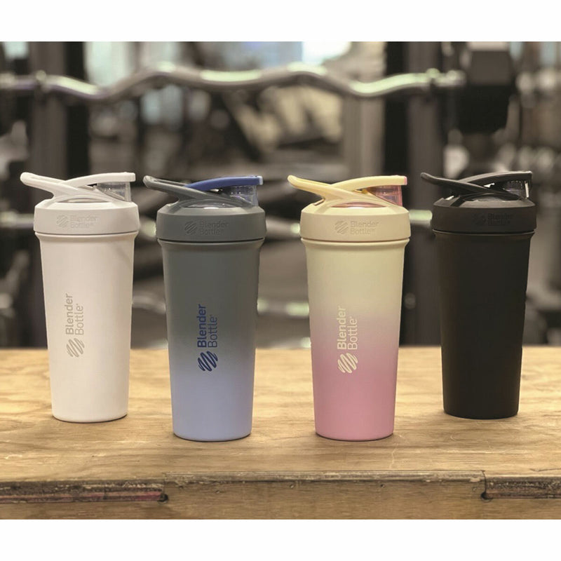 BlenderBottle Strada stainless steel shaker bottle 740ml - British product