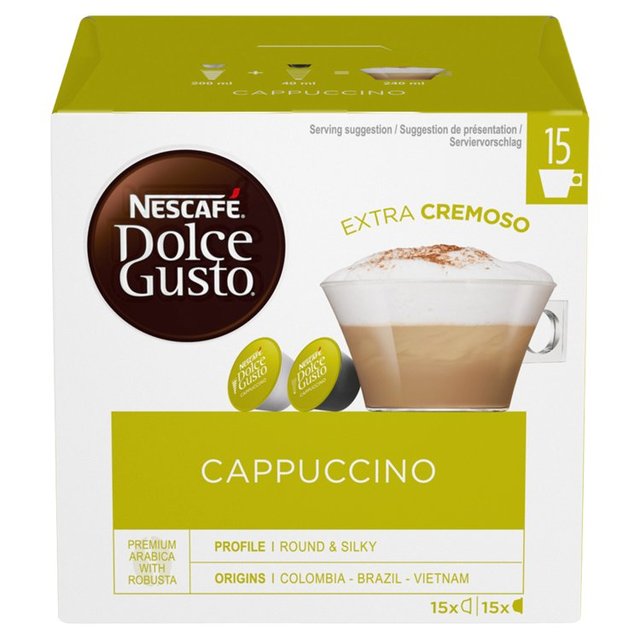 Dolce Gusto Cappuccino   15 per pack GOODS M&S   